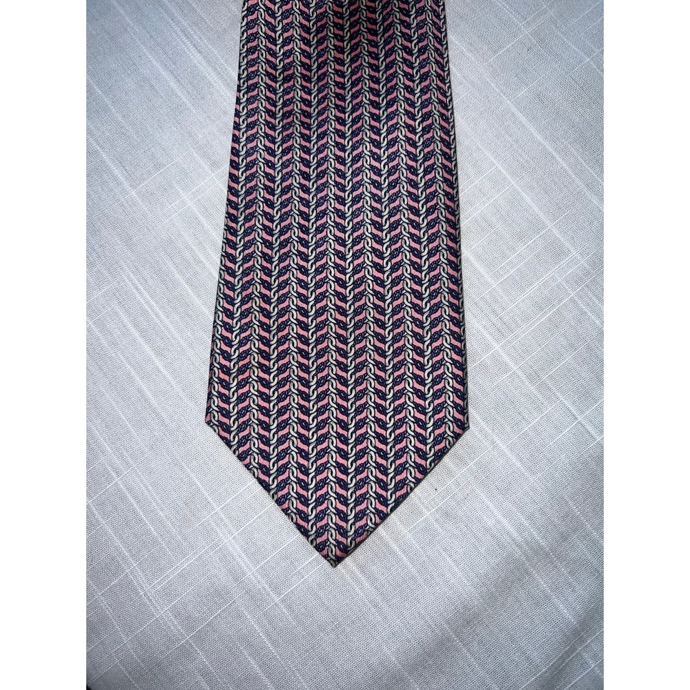 Richel Men's Tie pink 100% silk‎